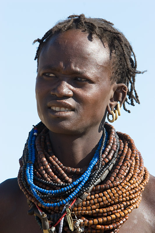 162   Woman from the Nyangatom tribe